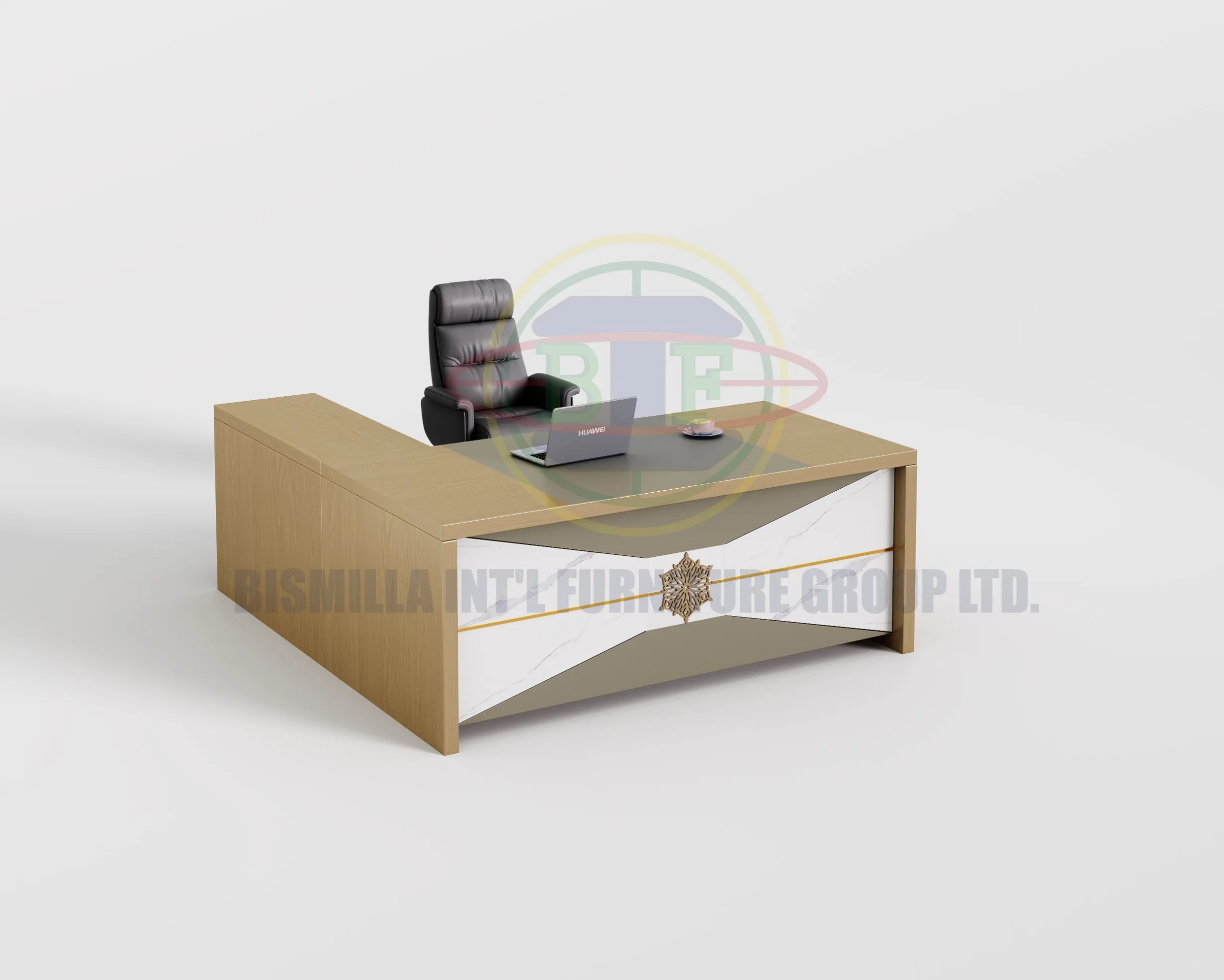 Популярные продажи L Shape Extension Classic Modern Design Office Desk
