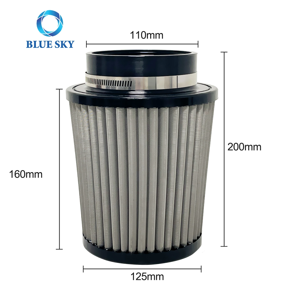 Customized High Efficiency 110mm Marine Onboard Engine Cartridge Air Filter Air Intake Filter for Ship Motor Parts