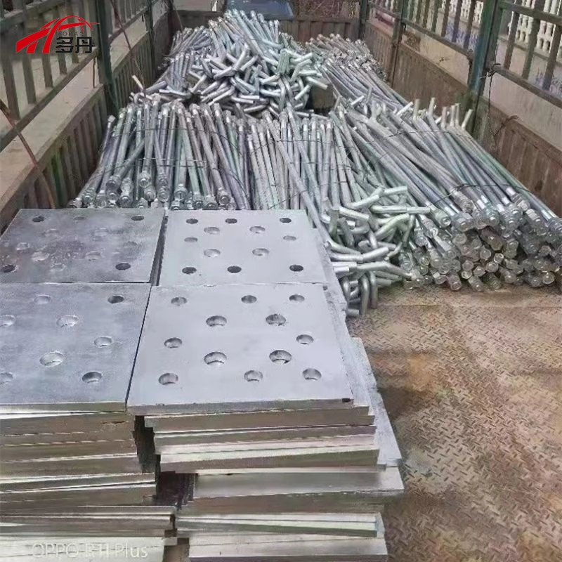 Customized Pre-Embedded Plate Hot DIP Galvanized Curtain Wall Accessories