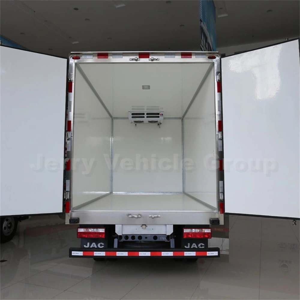 1/1.5/2t Ton I Suzu Small Reefer Freezer Cold Body/Box/Room/Van Trucks Refrigeration Standby Electric Unit Refirgerator Refrigerated Truck for Sale