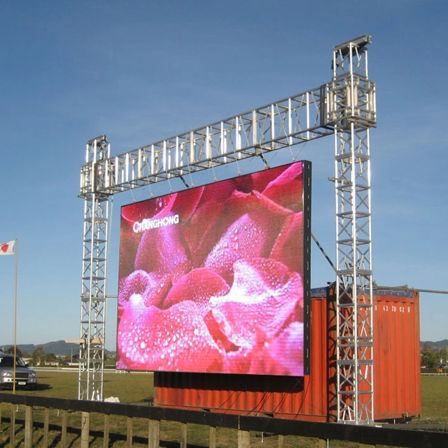 Petit écran de menu de restaurant en plein air, papier de publicité de la pantalla, affichage à LED SMD.