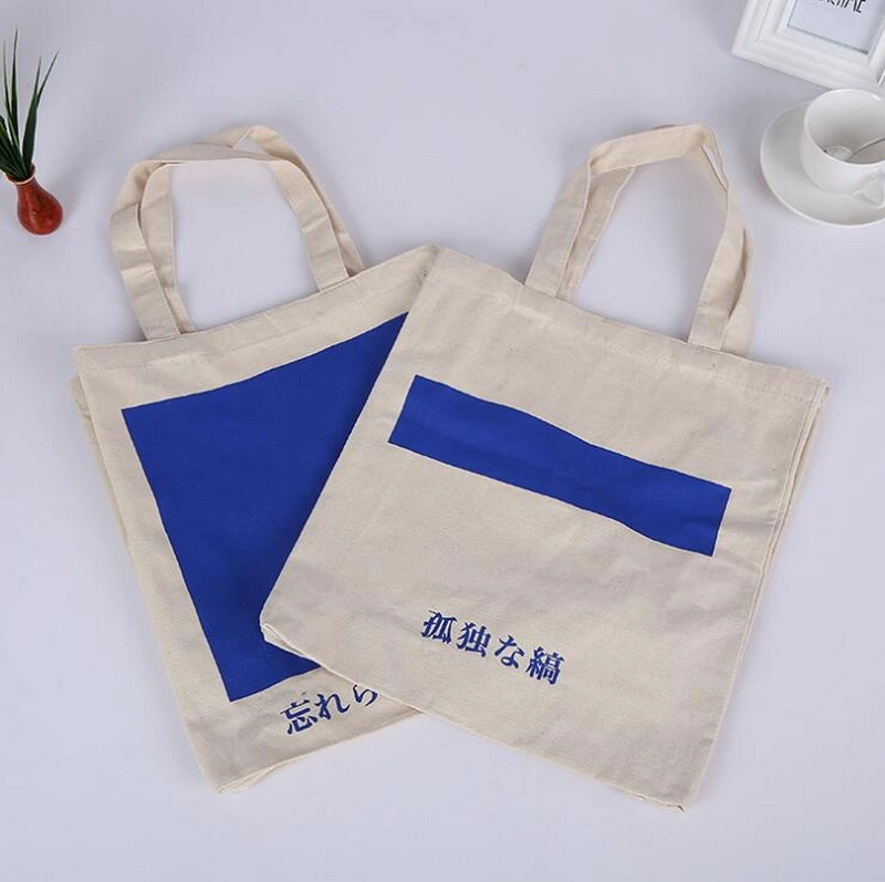 Fashion Shopping Cotton Tote Bag Customized Cotton Bag