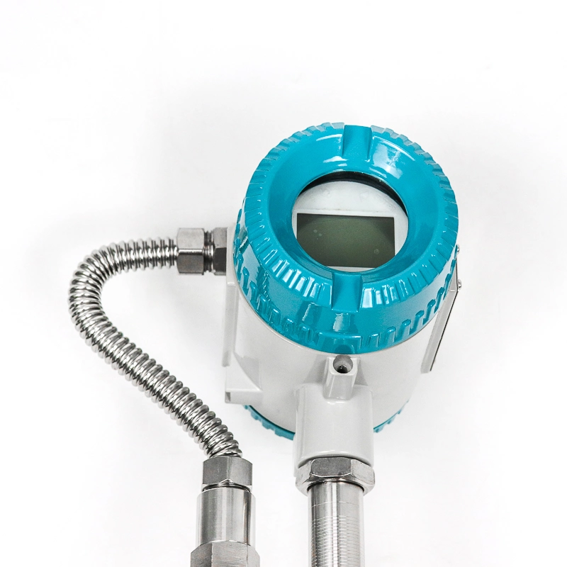 Compact DN25 Liquid Vortex Flowmeter Factory Gas Application Steam Air Liquid Measure Vortex Flow Meter