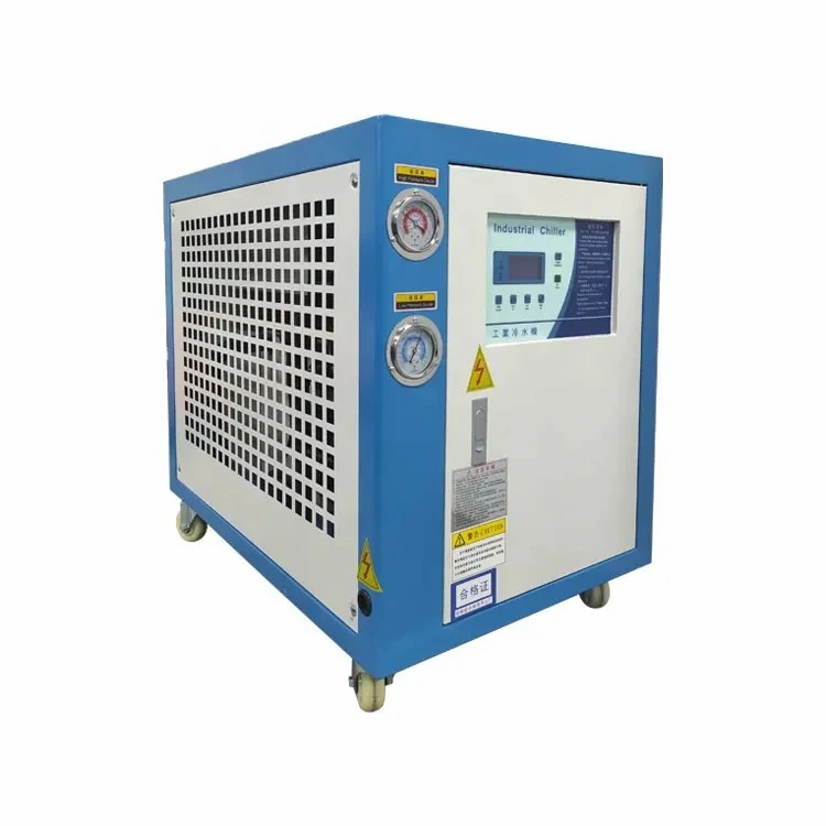 Factory Industrial Air Cooled Fan Water Chiller Refrigeration Parts Cooler Cooling System