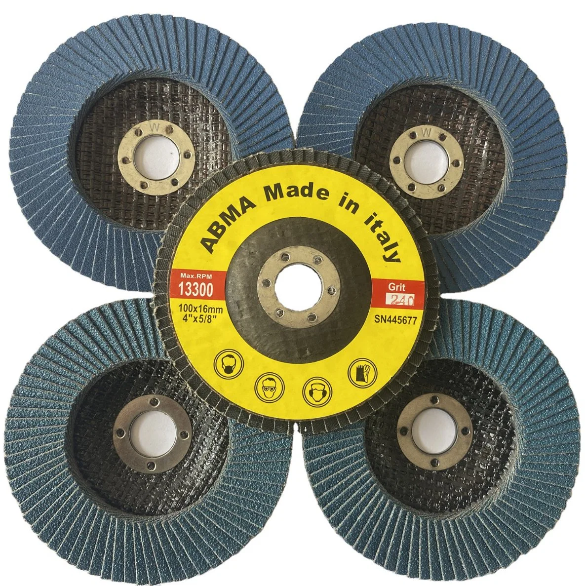 Grinding Polishing Machine Korea Flower Sandpaper Sanding Flap Disc Grinder Disc