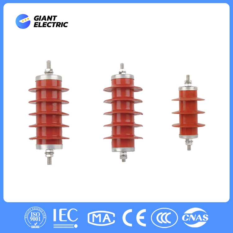 High Voltage 10kv Metal Oxide Lightning Arrester/Surge Arrester