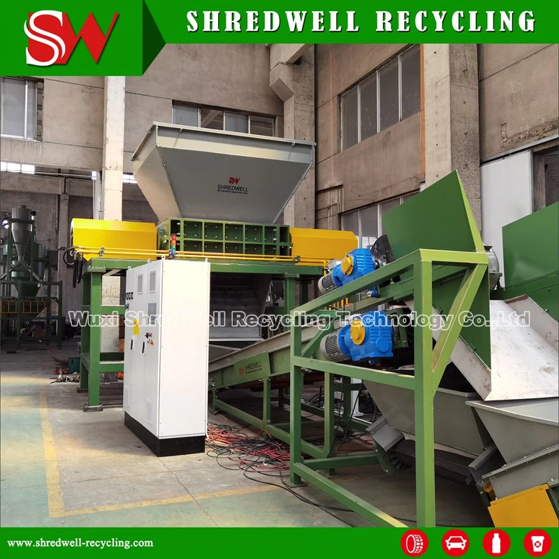 E-basura automático/Metal/plástico o madera de trituración de mobiliario y equipo para reciclar
