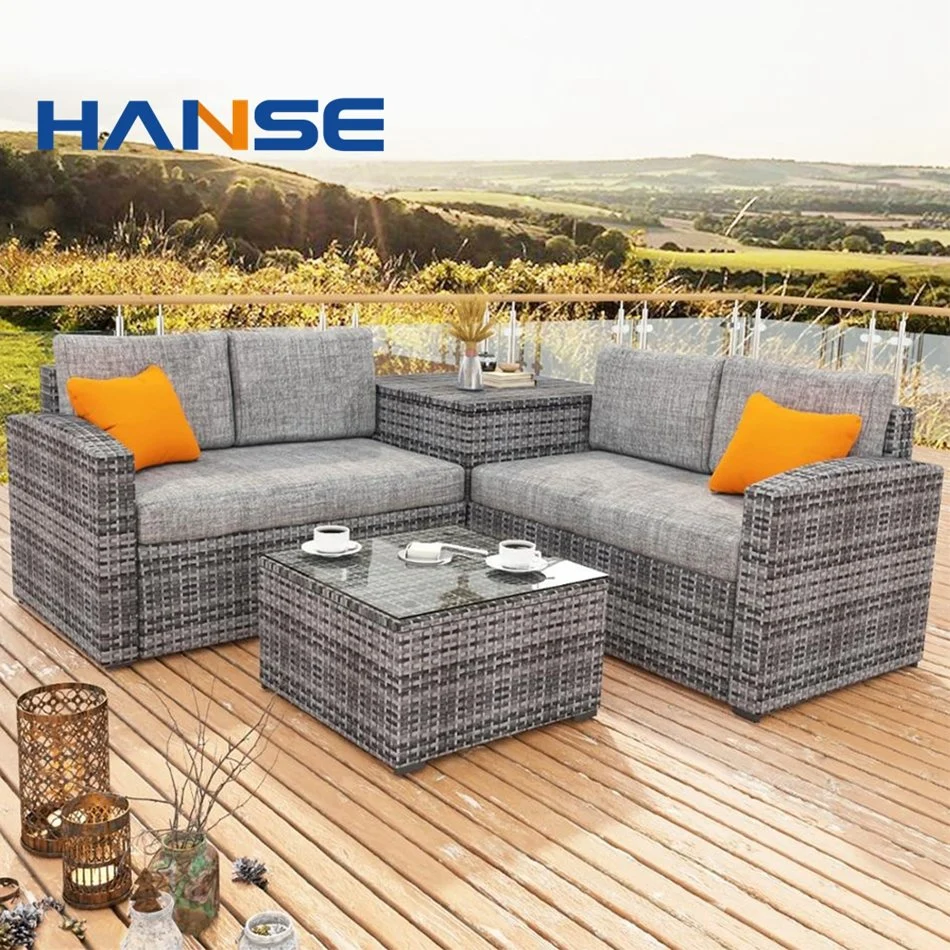 Fabric Customized Hanse Carton Standard Packing Outdoor Furniture Sunneda Patio Set