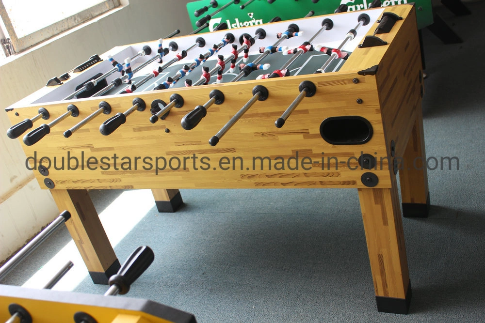 Wooden Color Baby Foot Foosball Game Hand Playing Football Kicker Table