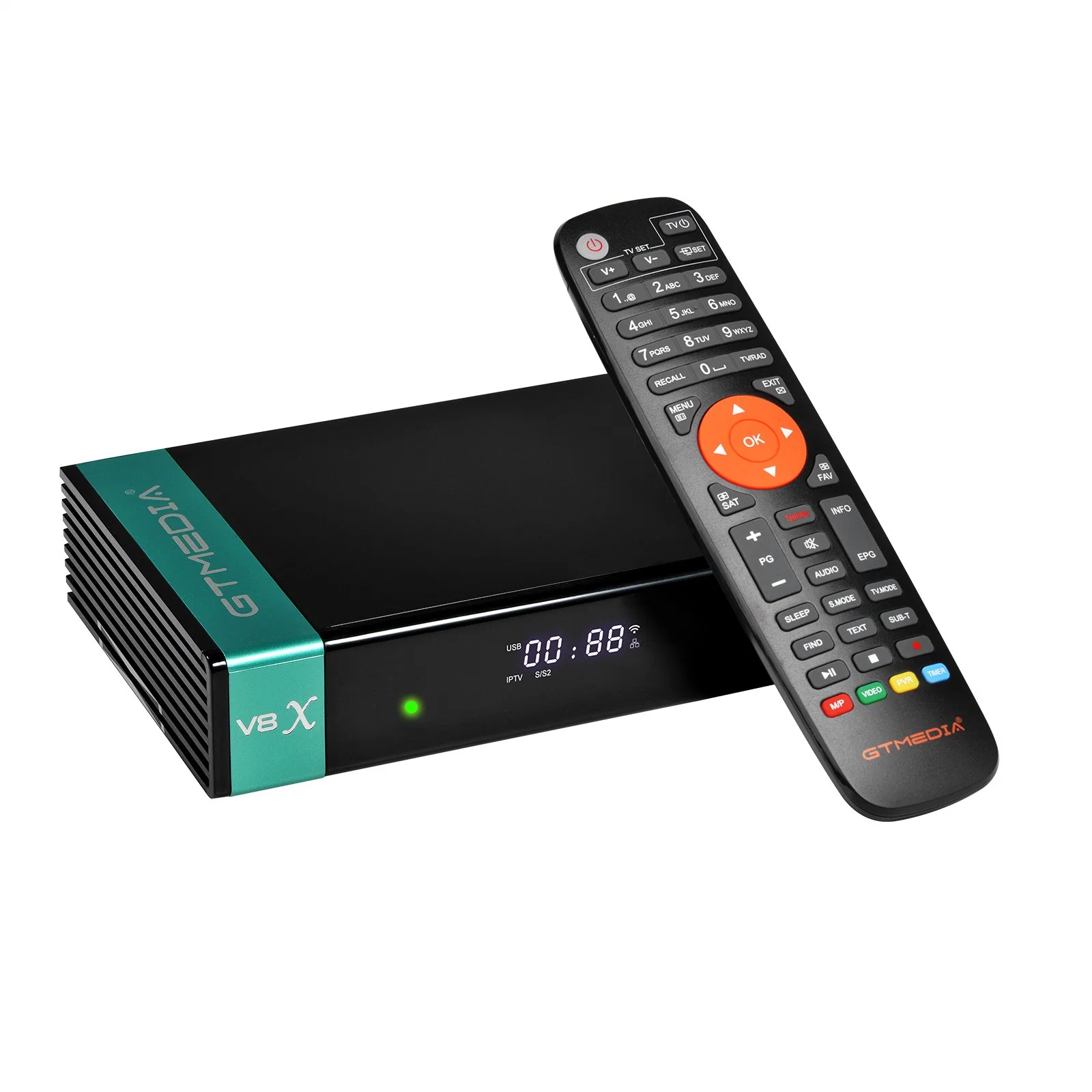 Gtmedia V8X 1080P DVB S2/S2X Satellite TV Receiver Set Top Box