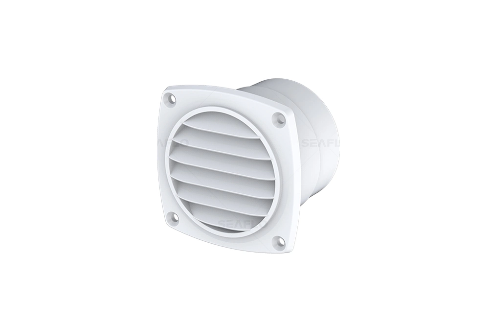 Seaflo Portable plastic Round Louver Air Vent for RV