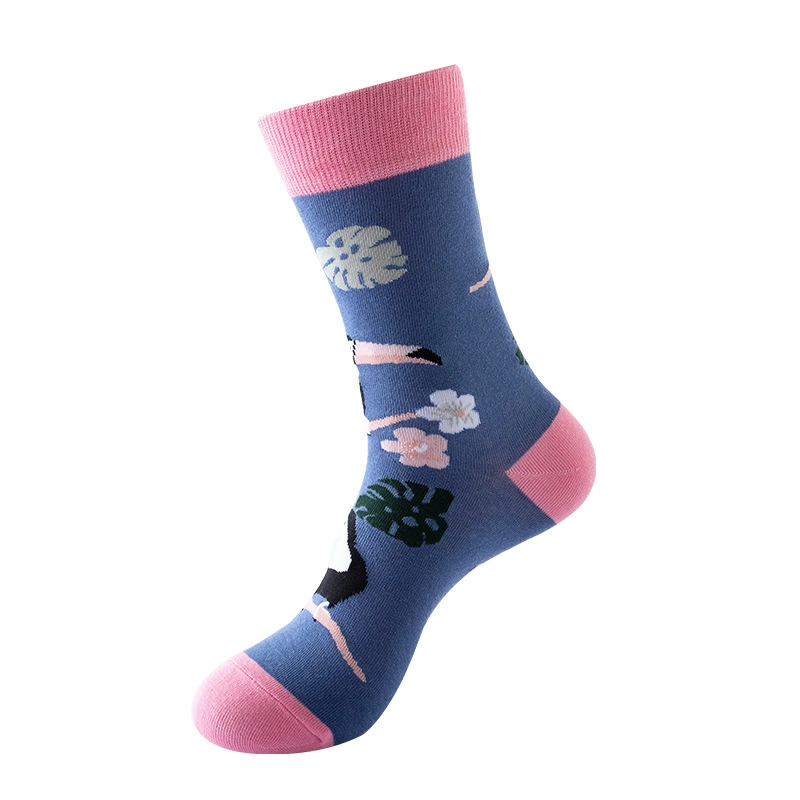 New Creative MID-Tube Starry Sky Animal Men's Street Trend Socks