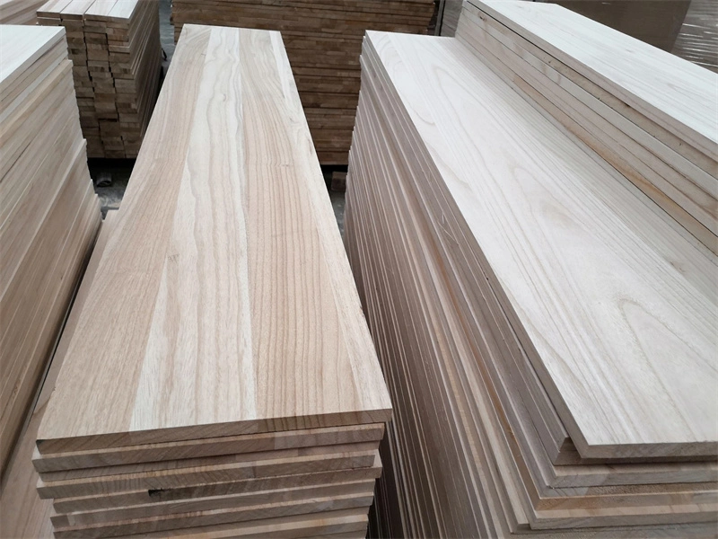 Usine directement l'approvisionnement en bois paulownias/Paulownia Edge pour les meubles en bois collé