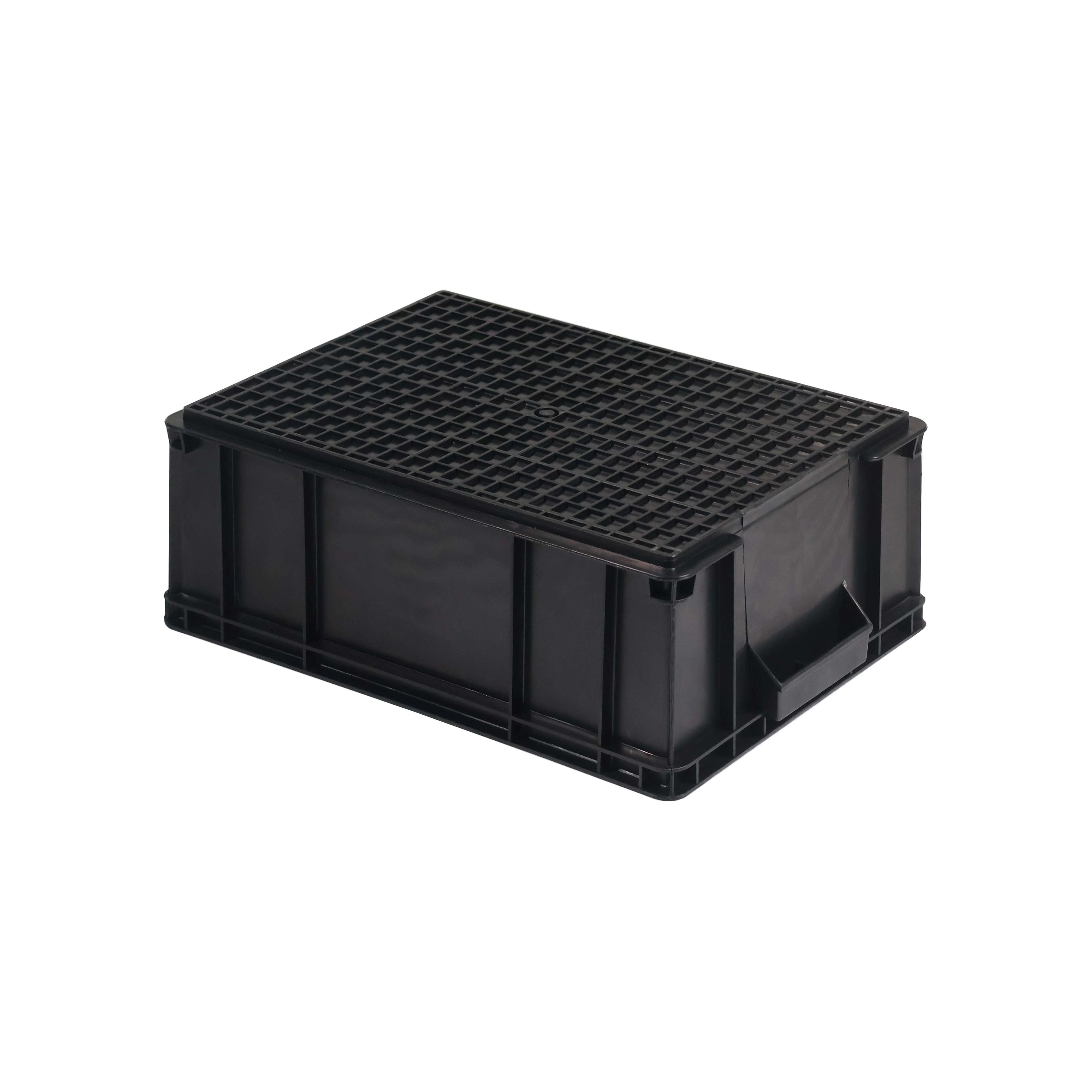 ESD Magazine 420*310*155mm SMT PCB Plastic Storage Box Container