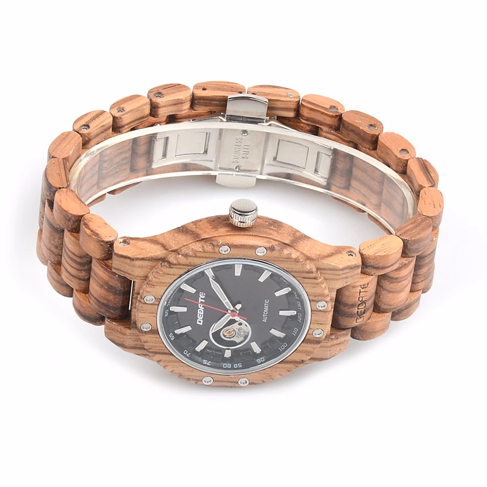 Trend Fashion Uhr Klassische Natürliche Zebra Holz Uhren