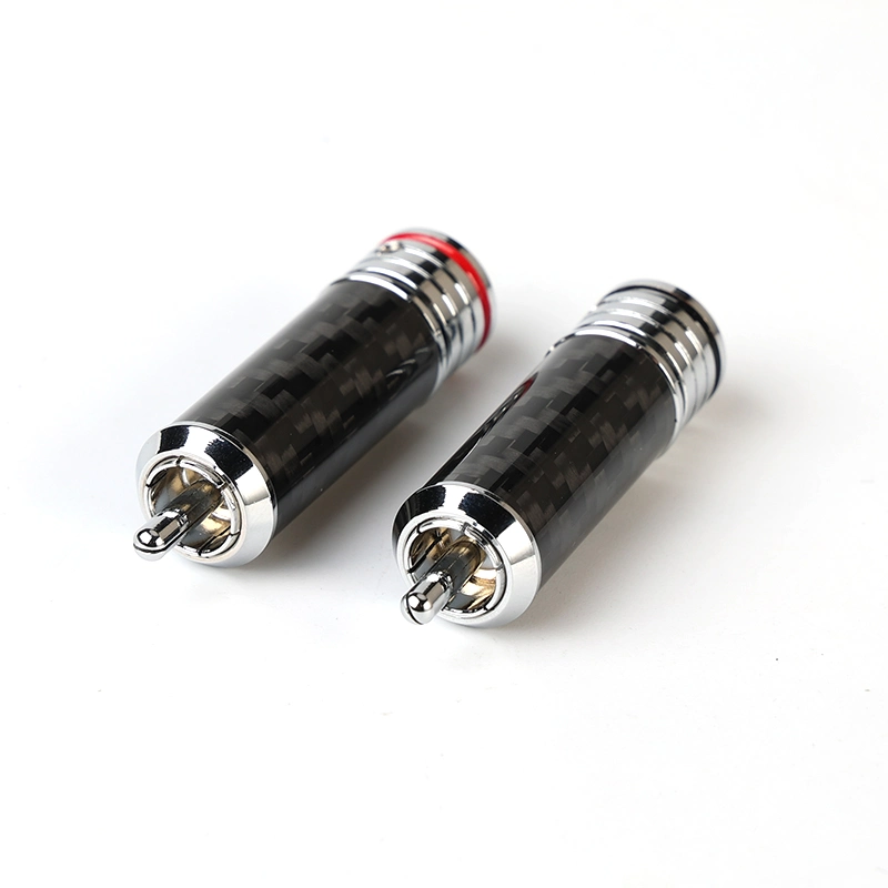 HiFi Metal RCA Male Plug Connector Audio Plug for Cable (R060)