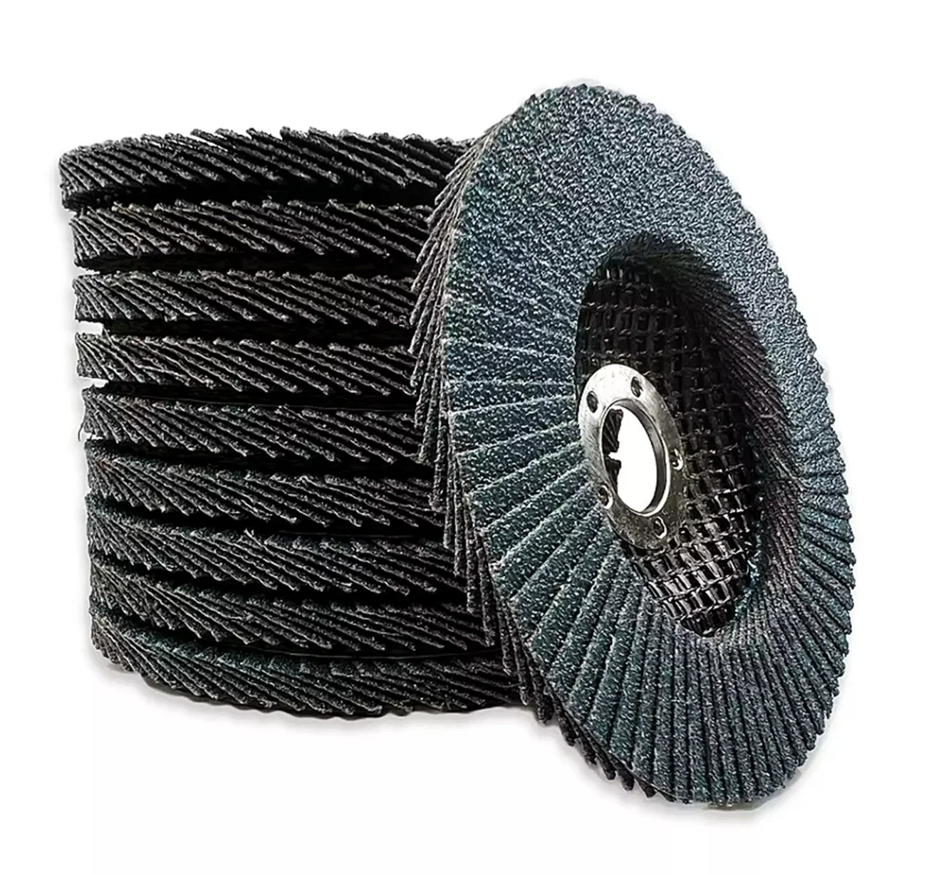 115mm 4.5inch High Quality Flap Disc for Stainless Steel Polishing Basic Customization