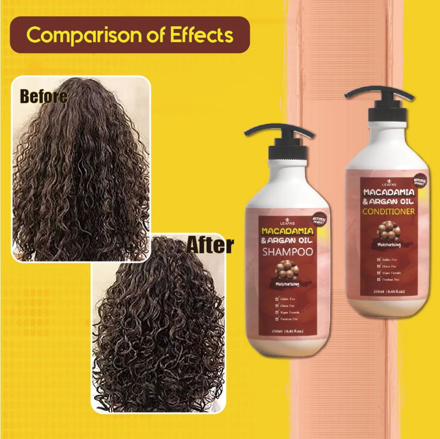 High quality/High cost performance  OEM Moisturizing Repairing Hair Shampoo for Hair Care