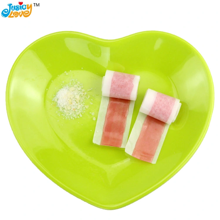 New Product Funny Whistle Musical Flute Toy with Roll Soft Candy and Popping Candy