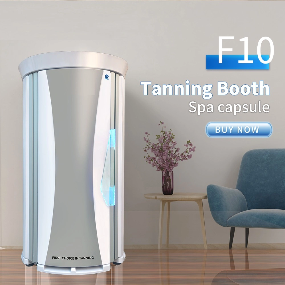 Best Prices Indoor Tan Machines F10 Stand up Solarium for Beauty Tanning Salon Equipment Professional