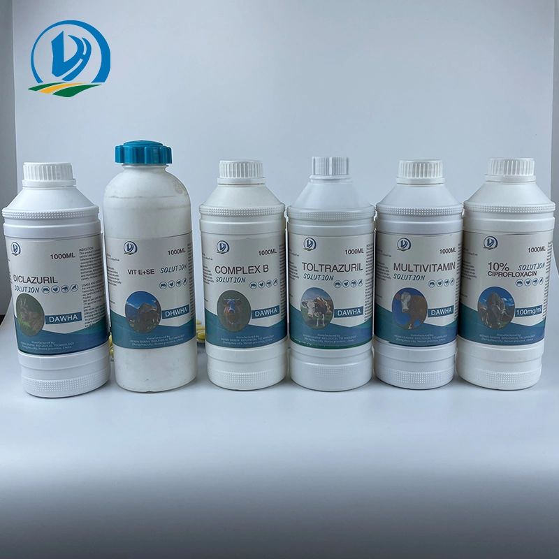 La USP Ep Jp vitamina ad3e en solución oral medicina 500ml 1000ml para el animal