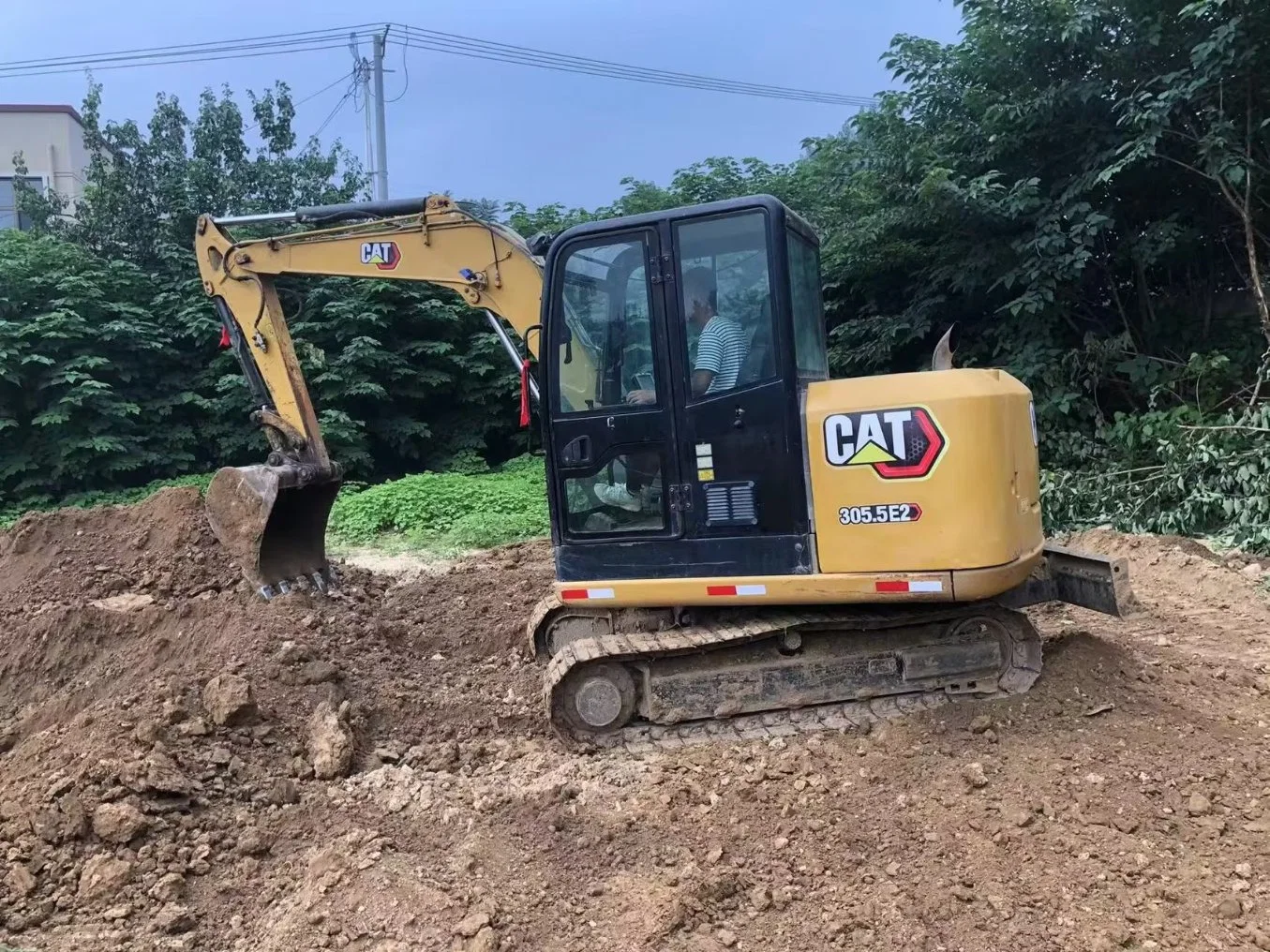 OEM Standard Used Cat Crawler Cat307.5 Cat307 Cat305 Cat306 Hydraulic Excavator Digging Machinery