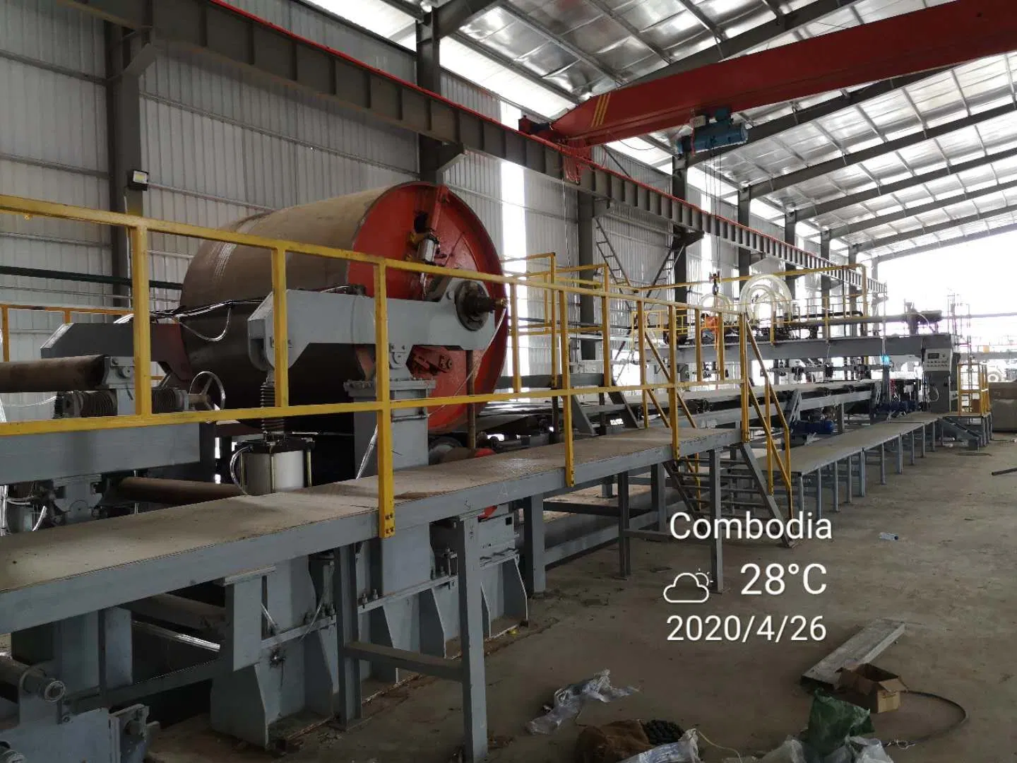 Reinforced Fiber Cement Board Machinery/Calcium Silicate Board Production Line