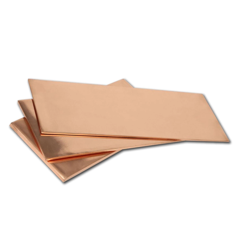 Hot Rolled Polished Thickness 0.1mm-0.3mm High-Grade Pure Copper Sheet