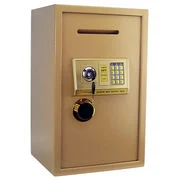 Semi-Automatic Portable Metal Cash Box Deposit Safe Box