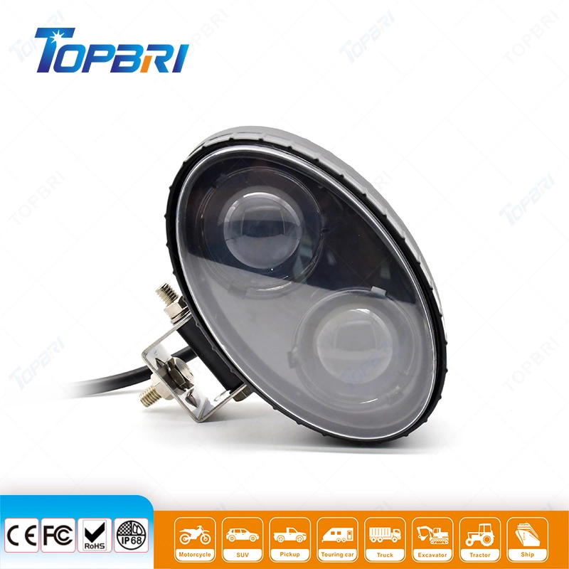 Factory Wholesale/Supplier 12-80V Red Spot LED Bicycle Safety Work Light