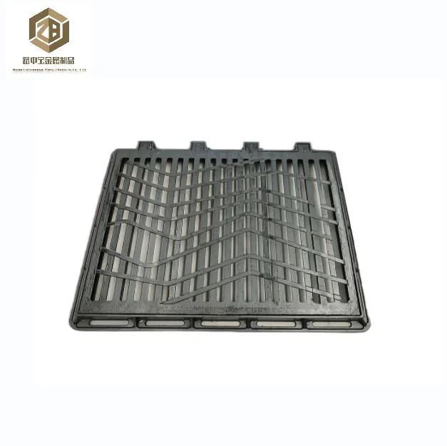 BS En124 A15 B125 C250 D400 Fournisseur en gros de regards de chaussée en fonte ductile Grille de caniveau composite pour système de drainage des eaux pluviales.