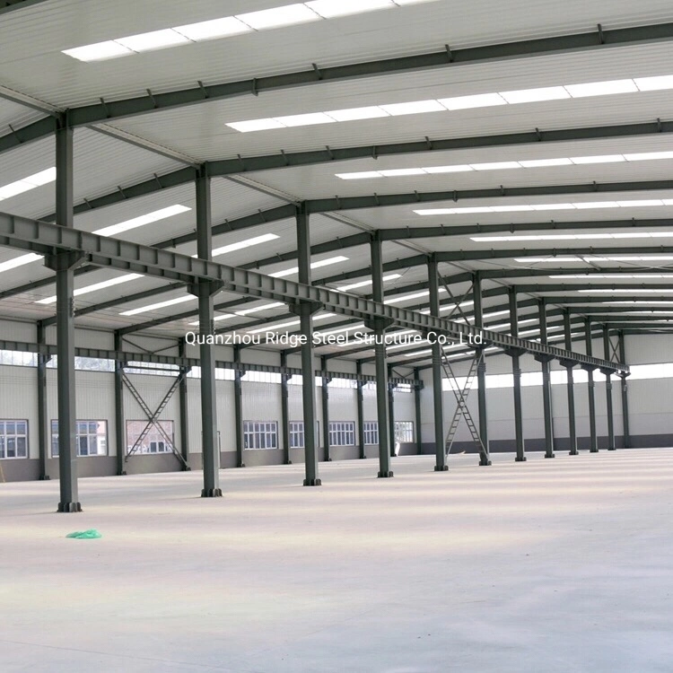 Cheap ISO Single Span Sketchup Steel Structure Food Warehouse Factory