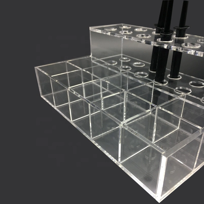 Dental Resin Syringe Organizer Holder Case Acrylic Resin Placement Rack