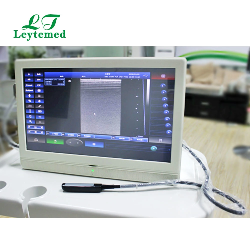 Ltub21V Portable Vet Touch Screen LCD Ultrasound Scanner for Pet Hospital