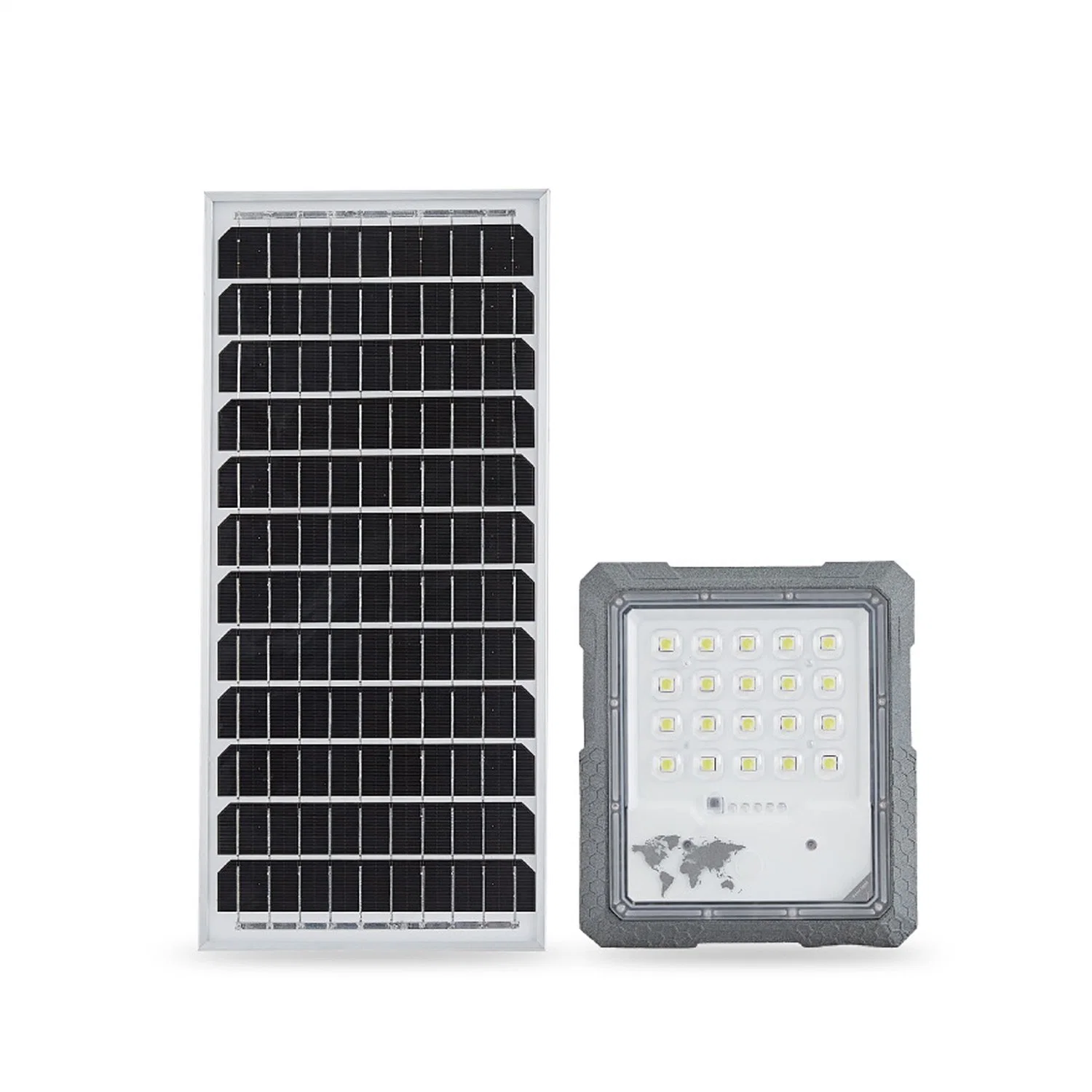 Lente óptica de aluminio 7070 LED Cuentas 200W 300W 100W Solar Luz de jardín exterior Calle Jardín Solar LED Luz de inundación