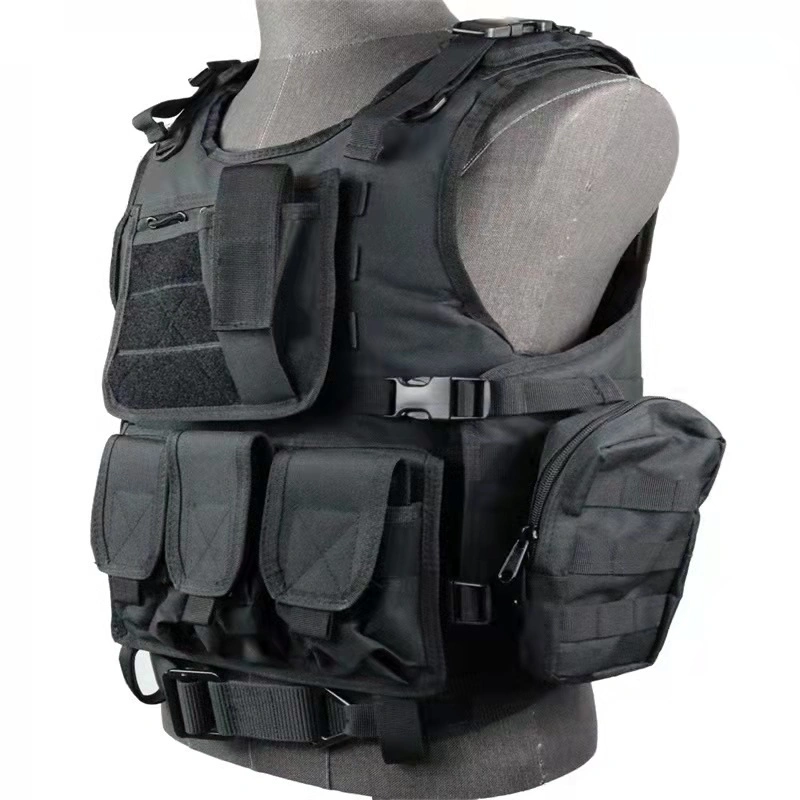 Bulletproof Military Police Army Tactical Vest with Magazine Vest