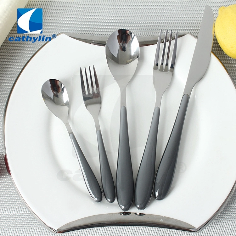 Premium Quality Personalized Plastic Handle Cutlery for Restaurants