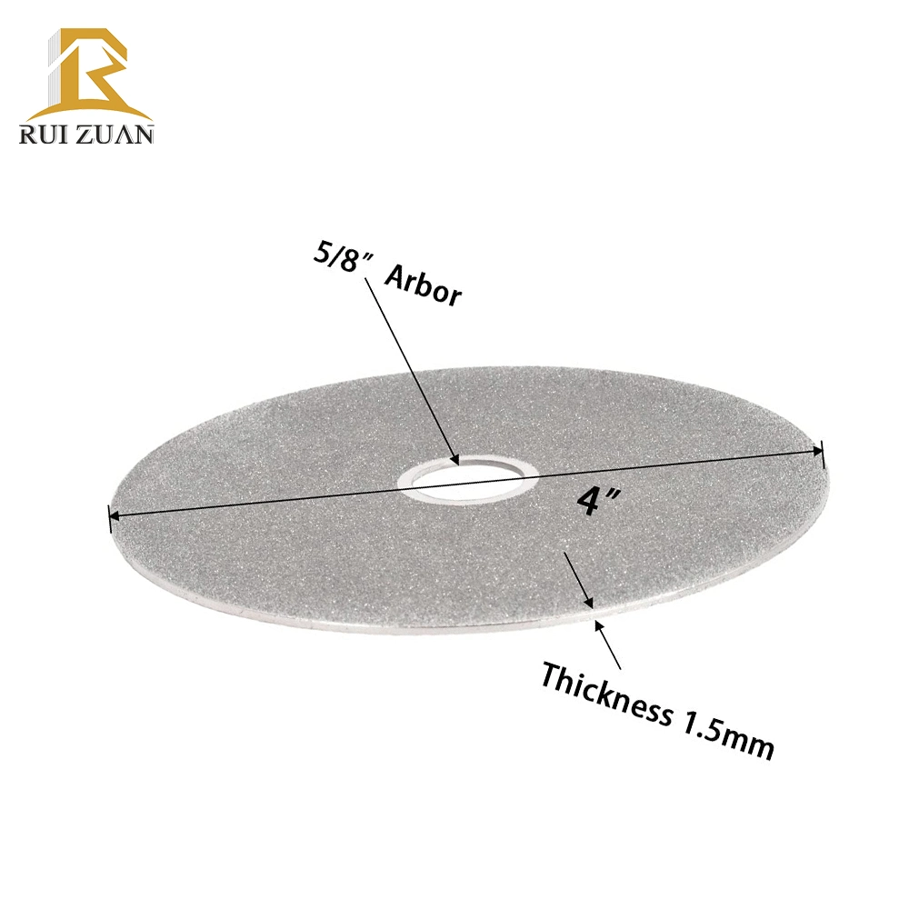 Disco de corte de electrochapado rueda de amolado de diamante para vidrio de piedra de metal Mármol de piedra