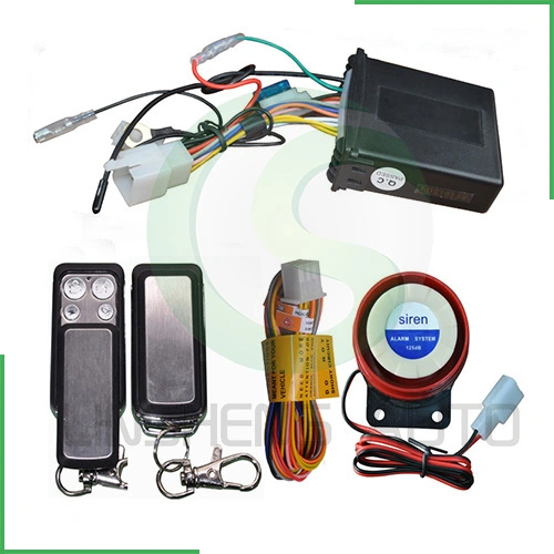 One Way Motorcycle Alarm with Engine Remote Start