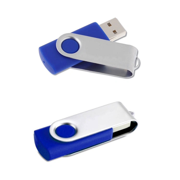 1GB, 2GB, 4GB Pen Drive USB giratório do logotipo