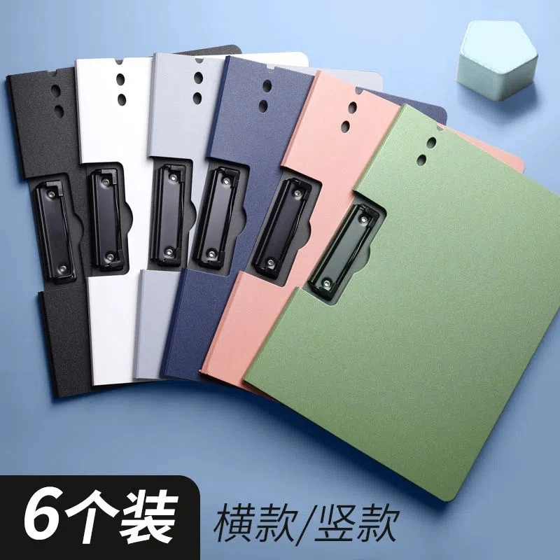 1.6mm Thick Cover A4 Clipboard Folder, Foldable Clipboards, A4 Clipboards Clip Board for Business, Office, School or Restaurant Stationery