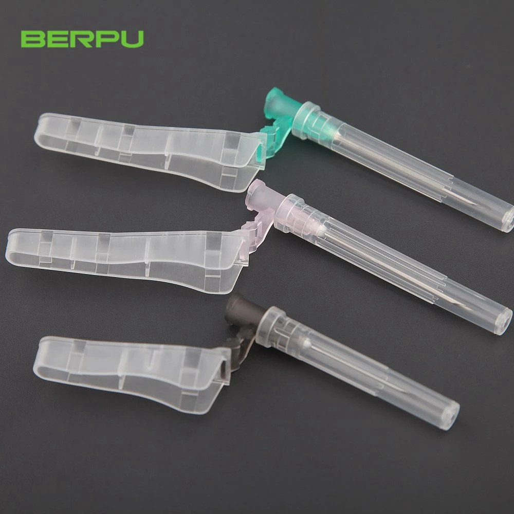 Berpu Excellent Disposable Injection Hypodermic Safety Needles for Singe Use, CE FDA Mark 18g 19g 20g 21g 22g 23G 24G 25g