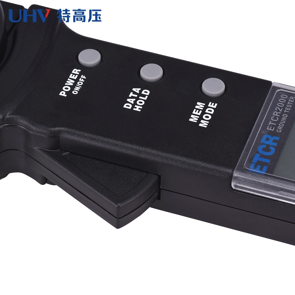 Etcr2000 Manufacturer Electrical Multifunctional Clamp Type Digital Earth Resistance Testing Equipment