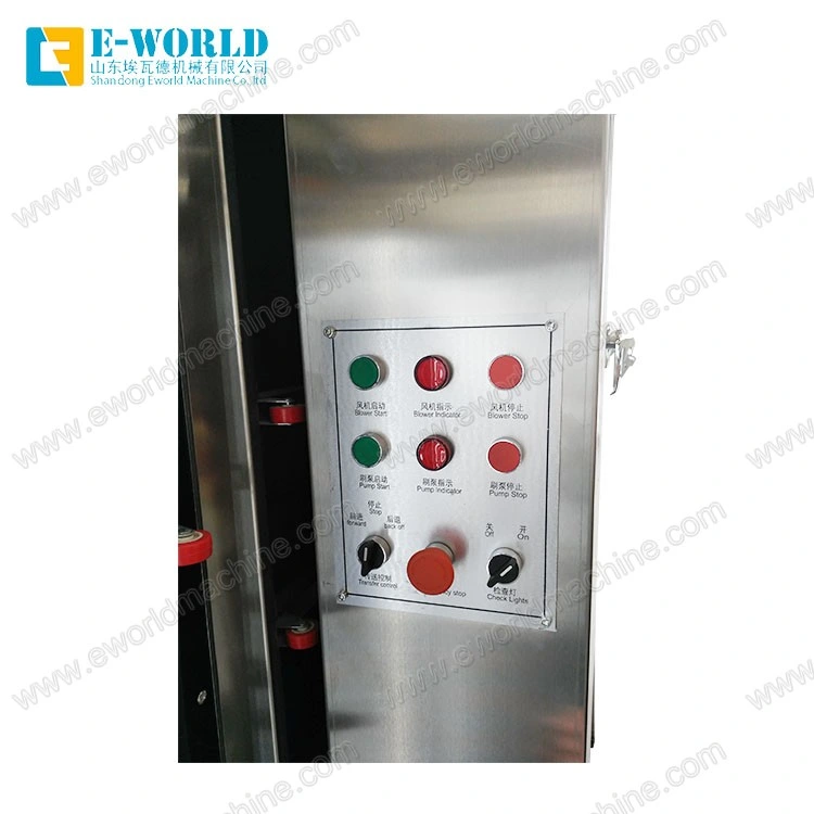 Glass Production Machinery Automatic Vertical Glass Washing Cleaning Machine