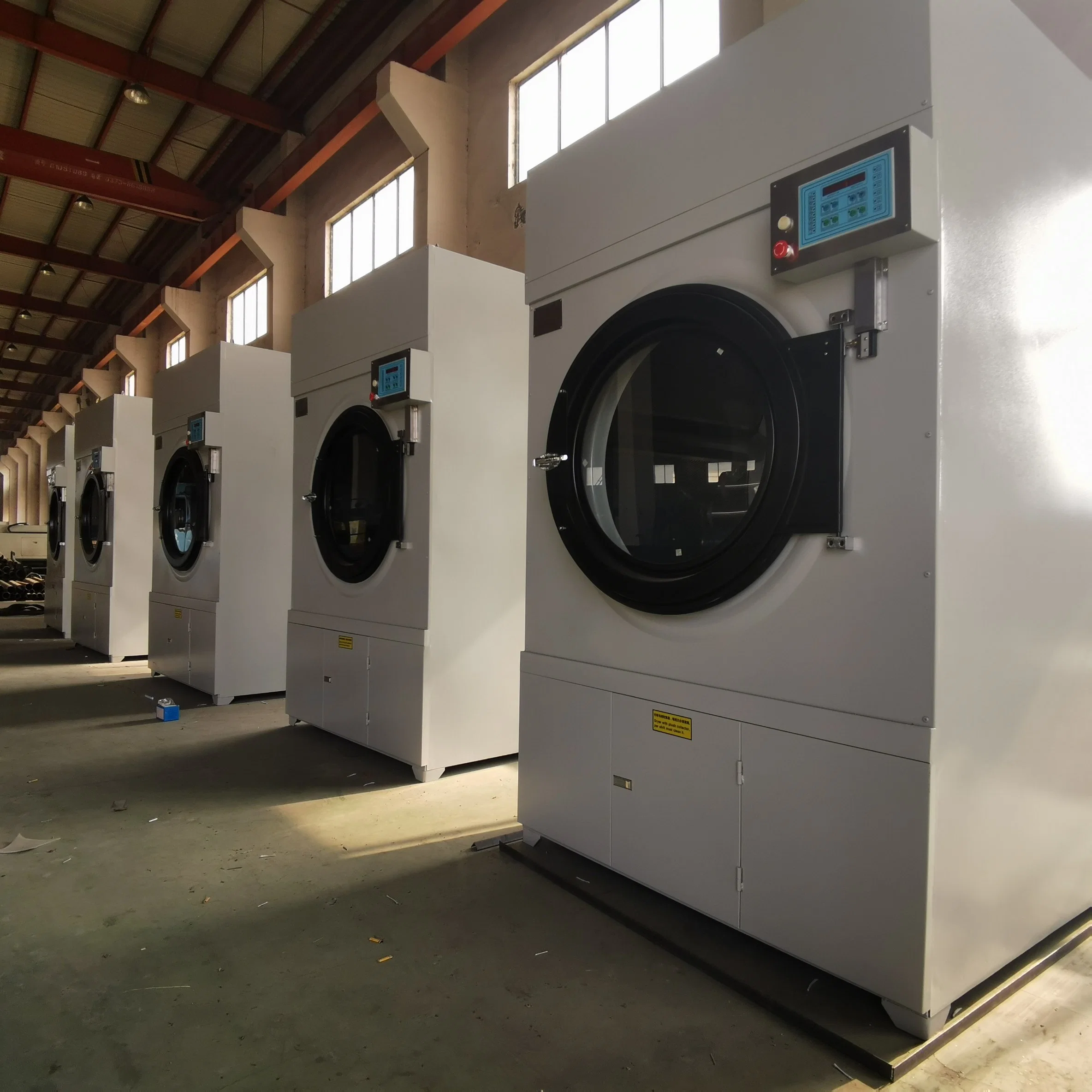 Commercial Laundry Steam Gas Heating Clothes Tumble Dryer Equipment