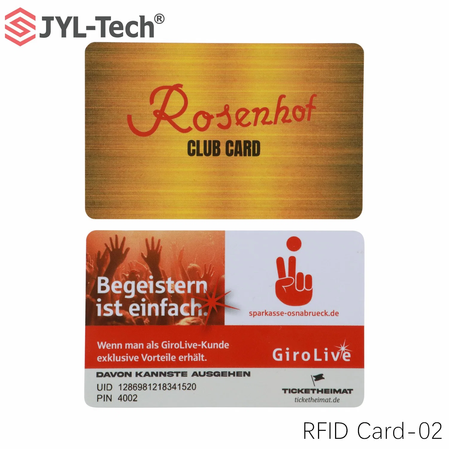 125kHz Lf Tk4100 Contactless PVC Smart IC NFC Card RFID Access Card