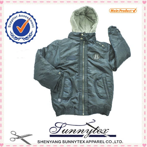 Boys Cotton Padded Warm Bomber Jacket