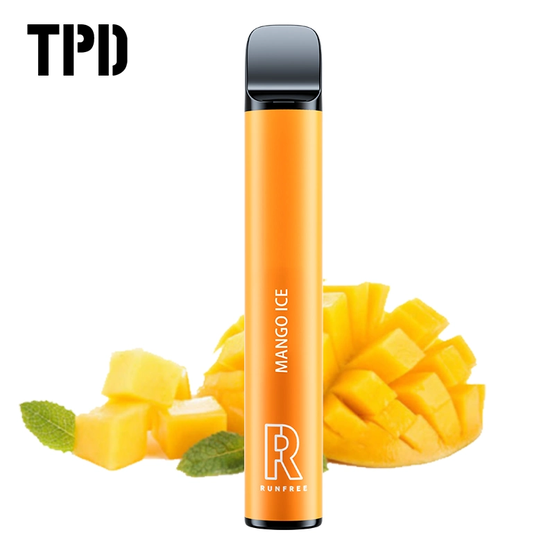 Caneta de vaporizador personalizada suco para fumantes Mini 600 puffs frutos sabores Melhor e CIIGS