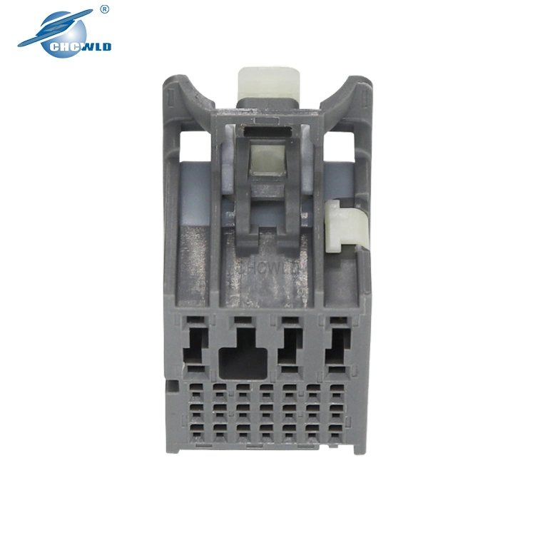 160014 Series Auto 1600140003 28 pin femenino la caja de color gris claro hilo a hilo conector Molex macho Automotive