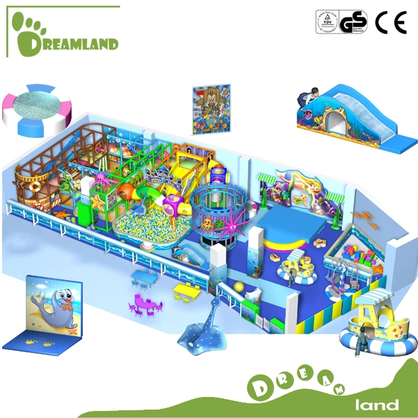 Commercial Sea Ocean Themed Indoor Soft Toy Playground for Kids